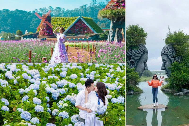 Du xuân Đà Lạt (Ảnh: Sưu tầm)