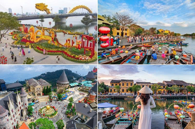 Du xuân Đà Nẵng - Hội An (Ảnh: Sưu tầm)