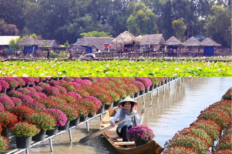 Du xuân Đồng Tháp (Ảnh: Sưu tầm)