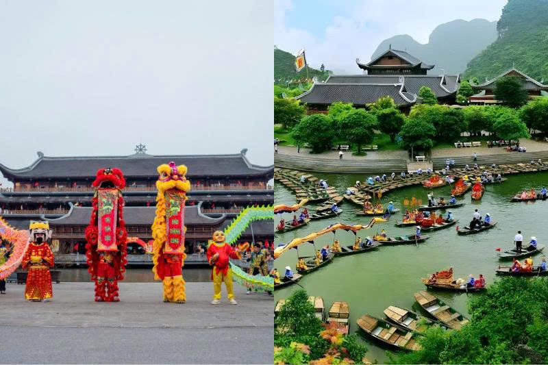 Du xuân Tam Chúc (Ảnh: Sưu tầm)