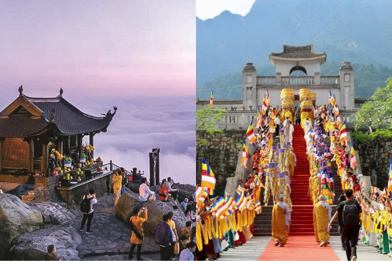 Du xuân Yên tử (Ảnh: Sưu tầm)