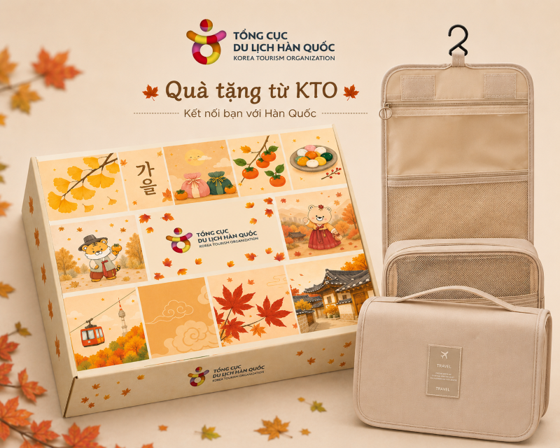 Quà tặng xinh xắn từ KTO Việt Nam 